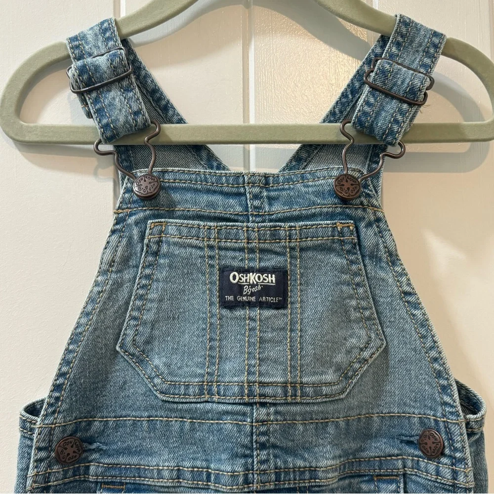 OshKosh - Denim Overalls - Picture 2 of 5